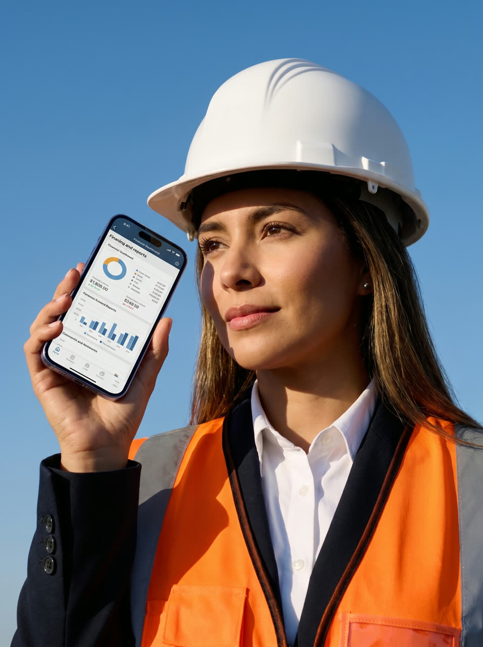 Tablero de obra con presupuesto por capítulos